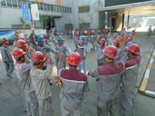 万象城AWC(中国)为某(材料行业)公司现场打造6S及现场辅导培训